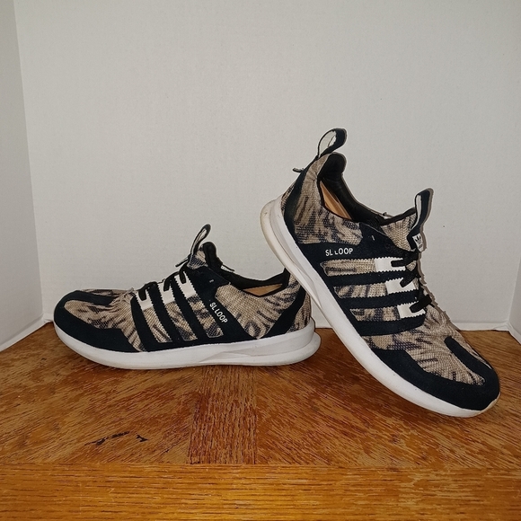 adidas Other - Adidas Mens SL LOOP Running Shoes Black & White C75290 Size 12. (12 Box 2)
